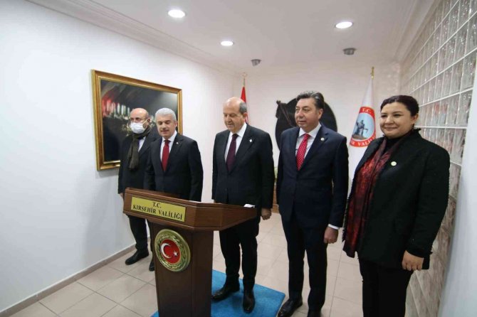 Kktc Cumhurbaşkanı Tatar: "Türkiye İle Biriz, Et Ve Tırnağız. Hiçbir Güç, Hiçbir Suretle Asla Bizi Kopartamaz"