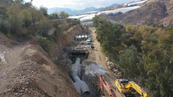 Alaköprü Barajı’nda Çalışmalar Hız Kesmeden Sürüyor