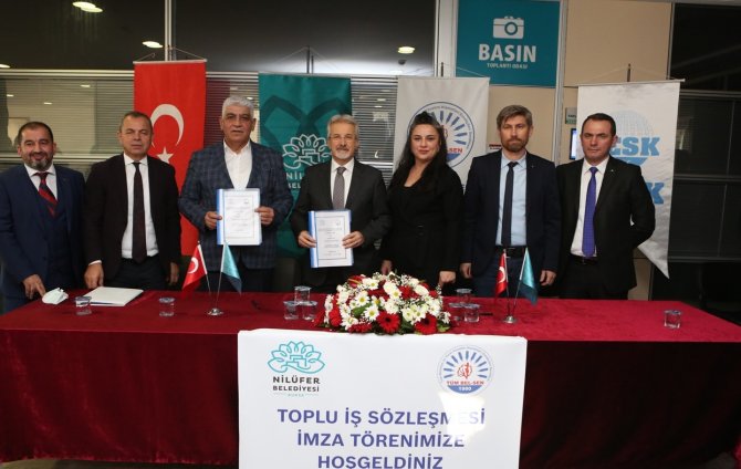 Nilüfer’de Toplu Sözleşme Sevinci