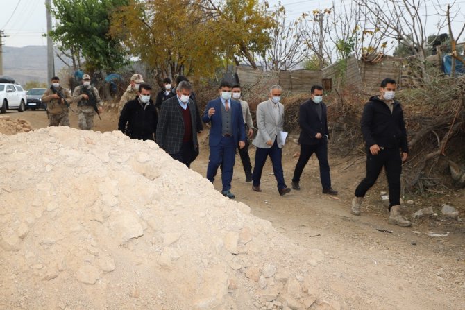 Kaymakam Tunç, Kurtuluş Köyünde İncelemelerde Bulundu