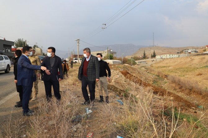 Kaymakam Tunç, Kurtuluş Köyünde İncelemelerde Bulundu