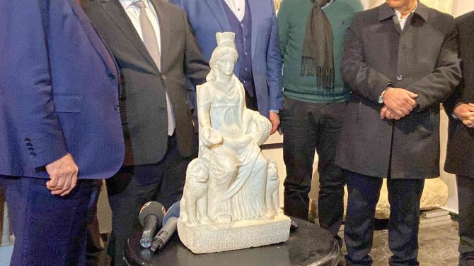 Kybele Heykeli Doğduğu Topraklar Olan Afyonkarahisar’a Döndü
