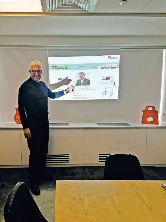 Japon Devi System Square, Üçge Elektronik İle Türkiye Pazarında