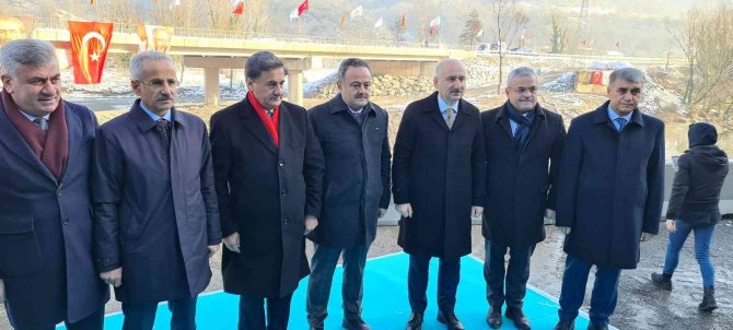 Ulaştırma Bakanı Karaismailoğlu Filyos 5 Köprüsünü Hizmete Açtı