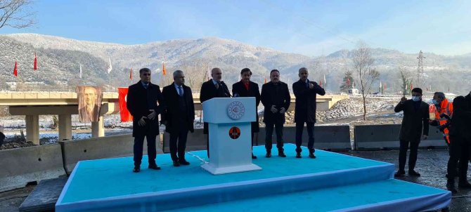 Ulaştırma Bakanı Karaismailoğlu Filyos 5 Köprüsünü Hizmete Açtı
