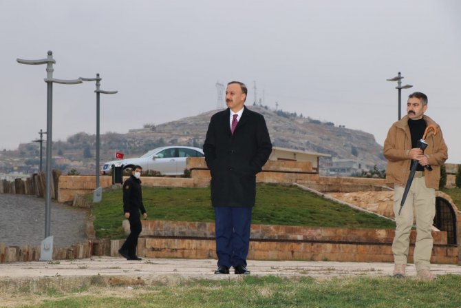 Vali Erin, Kale Çevresinde İnceleme Yaptı