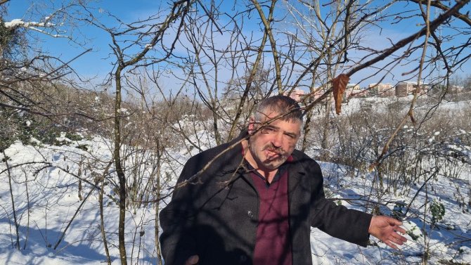 Tüfekle Tellere Takılan Dalları Vuran Muhtar Konuştu