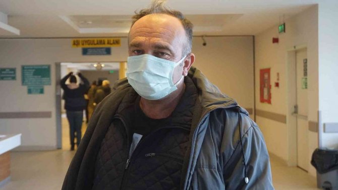 Edirne’de Aşı Kuyruğu