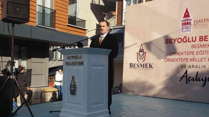 Beyoğlu’nda Örnektepe Semt Konağı Düzenlenen Törenle Hizmete Açıldı