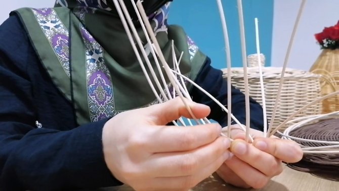 Giresunlu Kadınlar Sepet Kursuna İlgi Gösteriyor