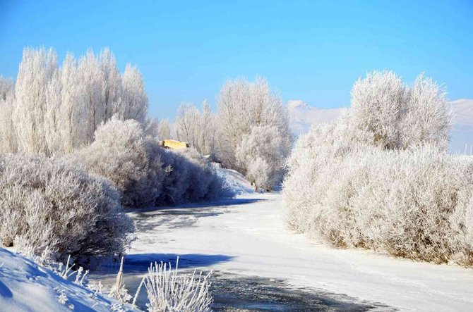 Göle Buz Kesti: - 30