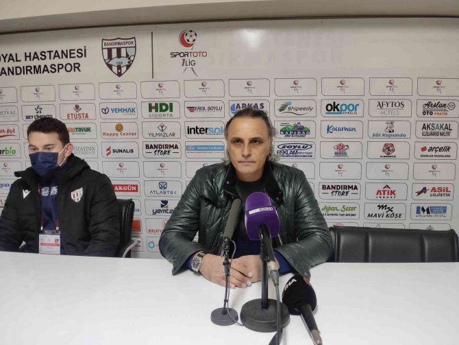 Bandırmaspor - İ̇stanbulspor Maçın Ardından