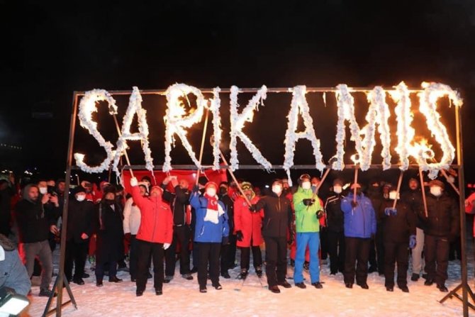 Sarıkamış’ta Kayak Sezonu Açıldı