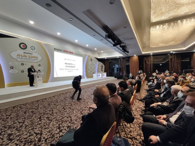 ‘İ̇ş Ahlakı, Çalışma Hayatı Ve Safahat’ Konulu 5’inci Ahlak Şurası Gerçekleşti