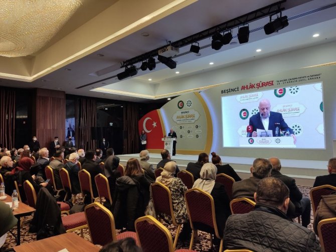 ‘İ̇ş Ahlakı, Çalışma Hayatı Ve Safahat’ Konulu 5’inci Ahlak Şurası Gerçekleşti