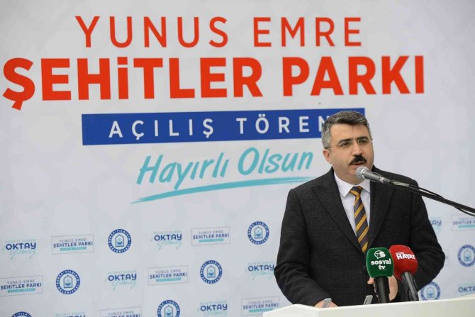 Şehitlerin Hatırası Bu Parkta Yaşayacak