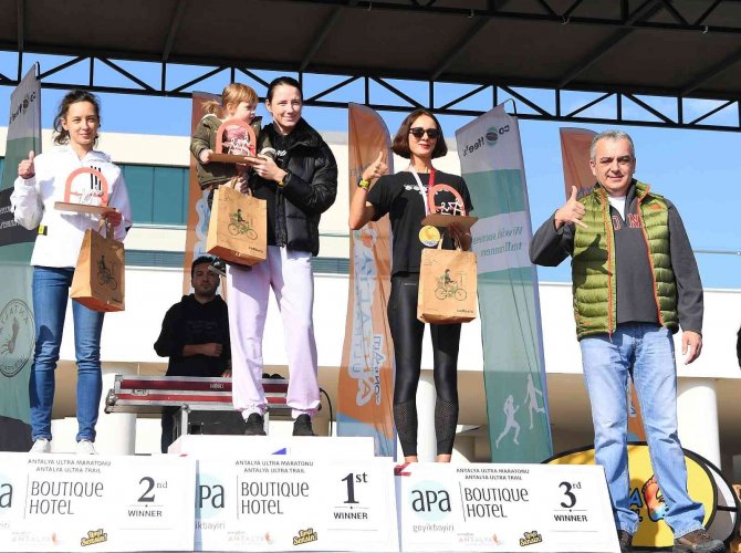 Antalya Ultra Trail Maratonu Sona Erdi
