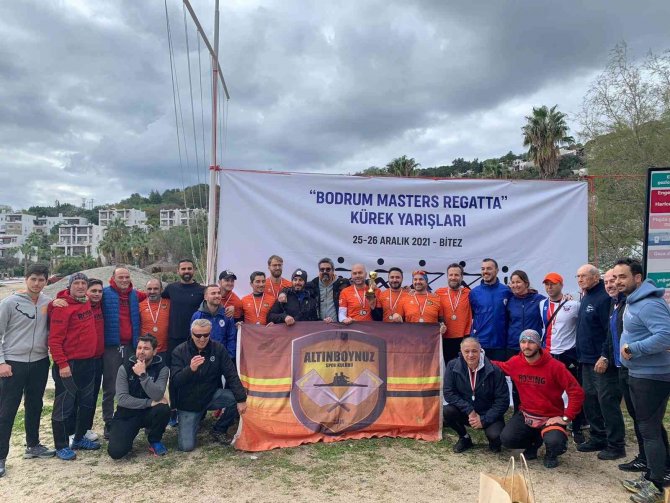 Bodrum’daki Kürek Yarışları Tamamlandı