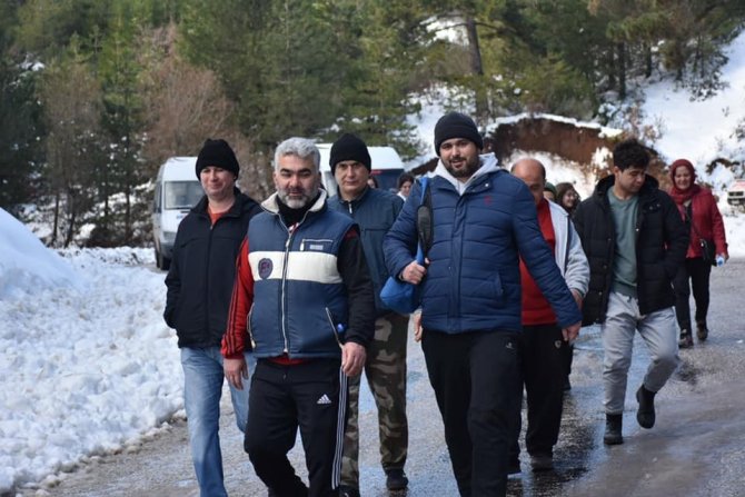 Buharkent’te Sağlık İçin Yürüdüler