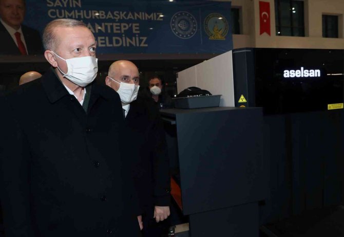 Cumhurbaşkanı Yerli X-ray Cihazını Gaziantep’te İnceledi