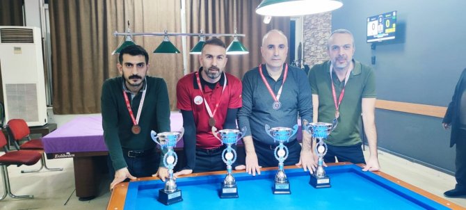 Diyarbakır’da Bilardo Şampiyonasına Yoğun Katılım