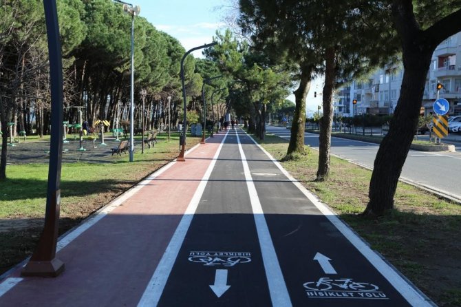 Ünye’ye 4,5 Kilometrelik Bisiklet Yolu