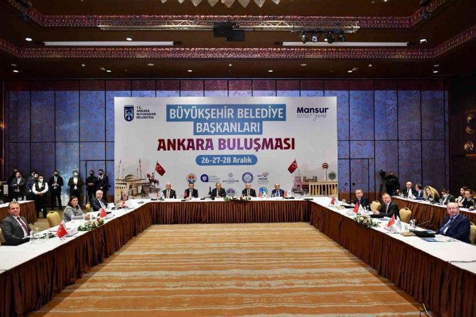 Büyükşehir Belediye Başkanları Kızılca Gün’de Başkent’te Buluştu
