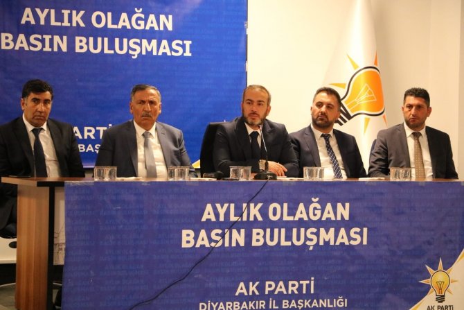 Ak Parti İ̇l Başkanı Aydın: "2’inci 20 Yıllık İktidarımızı Diyarbakır’dan Başlatacağız"