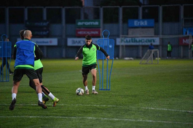 Bursaspor’da Gaziantep Fk Maçı Hazırlıkları Devam Ediyor