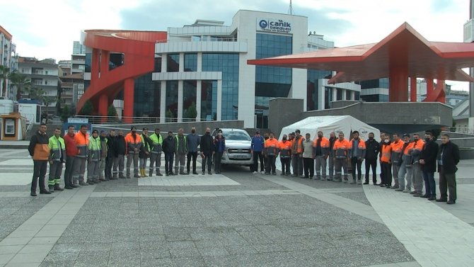 Canik Belediyesi Personeline Afet Eğitimi