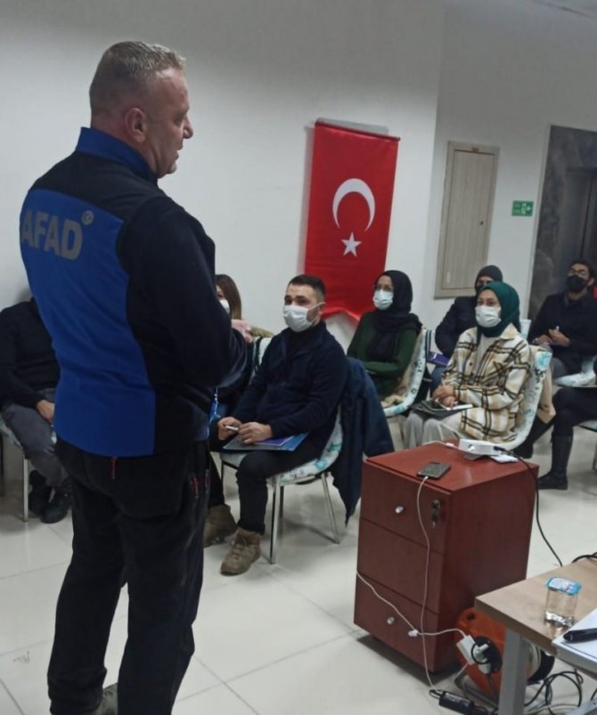 Bilecik’te ‘Destek Afad Gönüllüsü Eğitimleri’ Başladı
