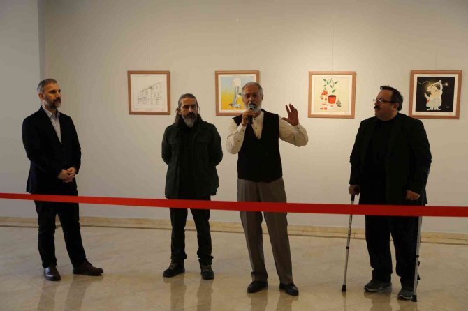 Akif’in Şiirlerini Karikatürlerle Anlattılar