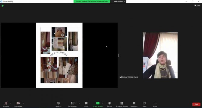 Halı Tasarımı Öğrencilerinin Online Sektör Eğitimi
