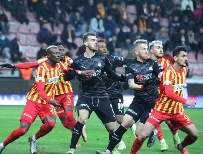 Sivasspor Ligde 5. Kez Kaybetti