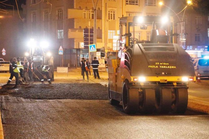 Akşemsettin Caddesi Asfaltlandı