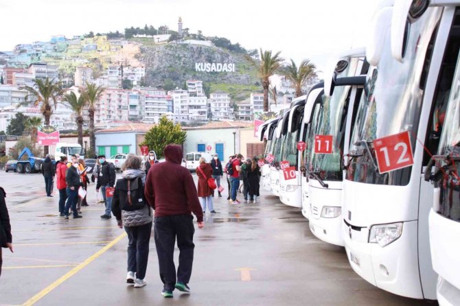 Kuşadası Limanı 2021 Sezonunun Son Kruvaziyer Gemisini, Ağırladı