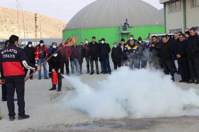 Malatya’da Yangın Ve Kurtarma Eğitimi