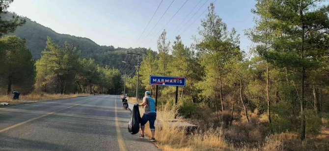 Marmaris’te 1 Yılda 57 Bin Ton Çöp Toplandı
