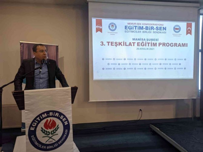 Eğitim-bir-sen Manisa Şubesi’nden ’Teşkilat Eğitimi’