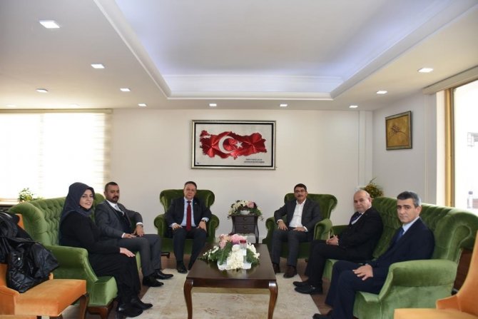 Başkan Çelik Bbp Heyetini Ağırladı