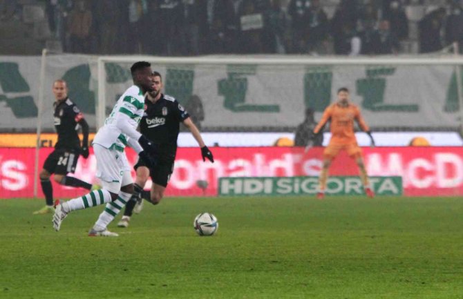 Spor Toto Süper Lig: Konyaspor: 1 - Beşiktaş: 0 (Maç Sonucu)