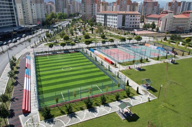 2021’de Talas’ta 100 Bin Metrekare Yeni Yeşil Alan Oluşturuldu
