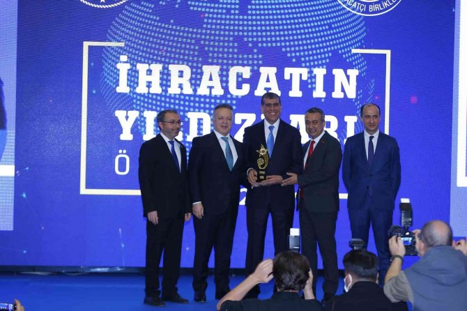 Türkiye Sektör Şampiyonu Altunkaya’ya , "İ̇hracatın Yıldızı" Ödülü