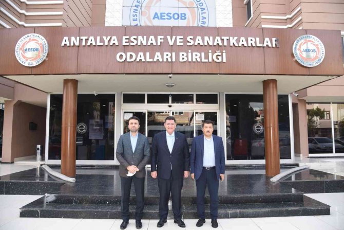 Aesob Başkanı Dere: “Esnafın Yararına Alınan Her Kararda Antalya Öncülük Etti”