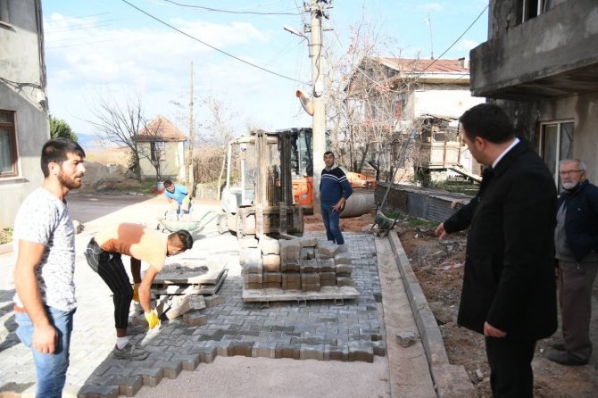 Başiskele’de Üst Yapı Çalışmaları Devam Ediyor