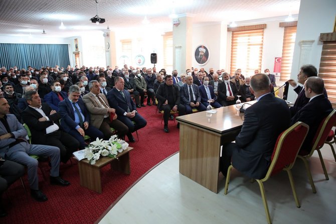 Vali Epcim, Muhtarlarla Bir Araya Geldi