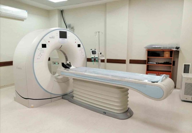 Tavas Devlet Hastanesi’nde Bilgisayarlı Tomografi Cihazı Yenilendi