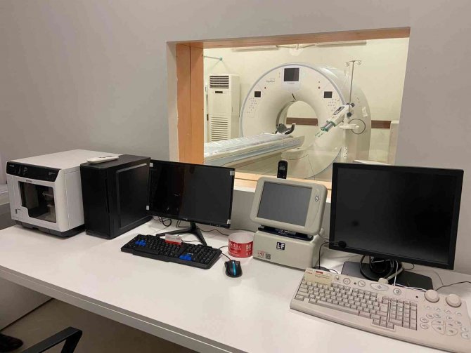 Tavas Devlet Hastanesi’nde Bilgisayarlı Tomografi Cihazı Yenilendi