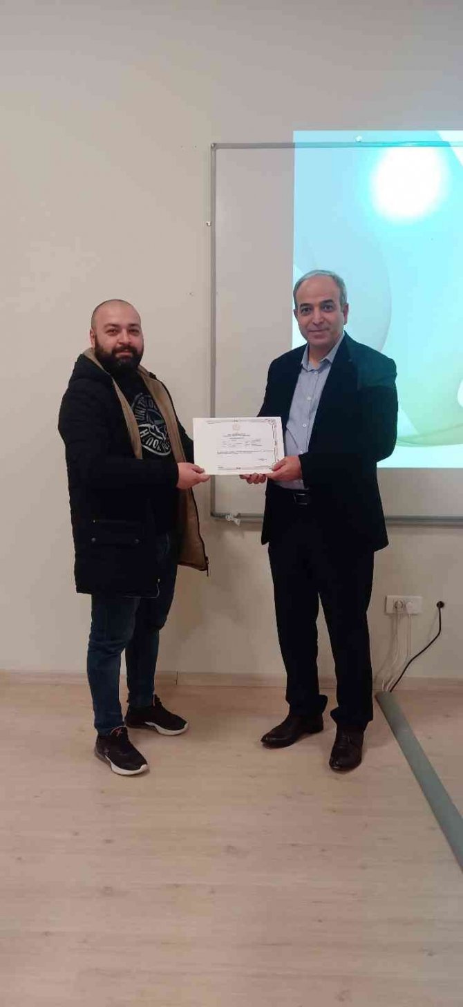 Denizli Osb’de Mesleki Gelişim Eğitimini Tamamlayanlar Sertifikalarını Aldı