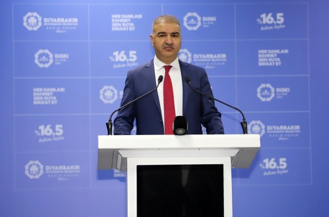Di̇ski̇ Diyarbakır’da 2022’de Suya Yüzde 16,5 İndirime Gitti